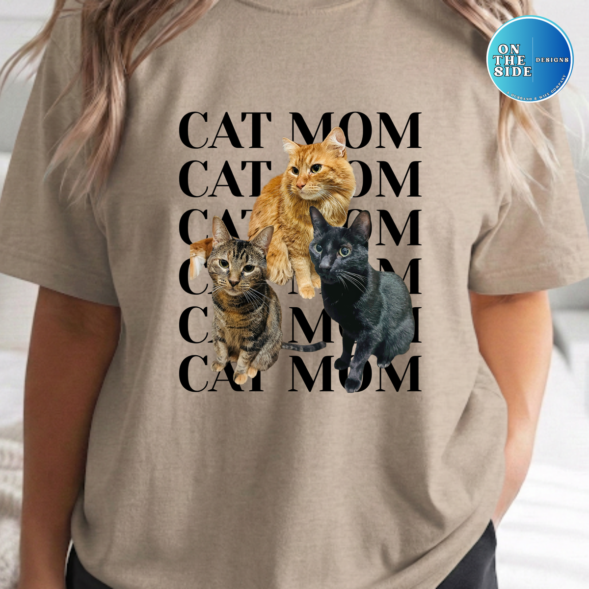 Personalized Cat Mom / Dad Design with Photos